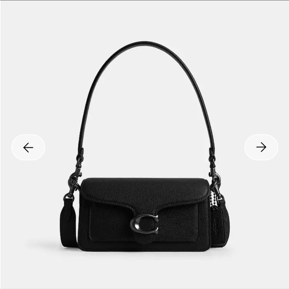 Coach tabby 20 in black